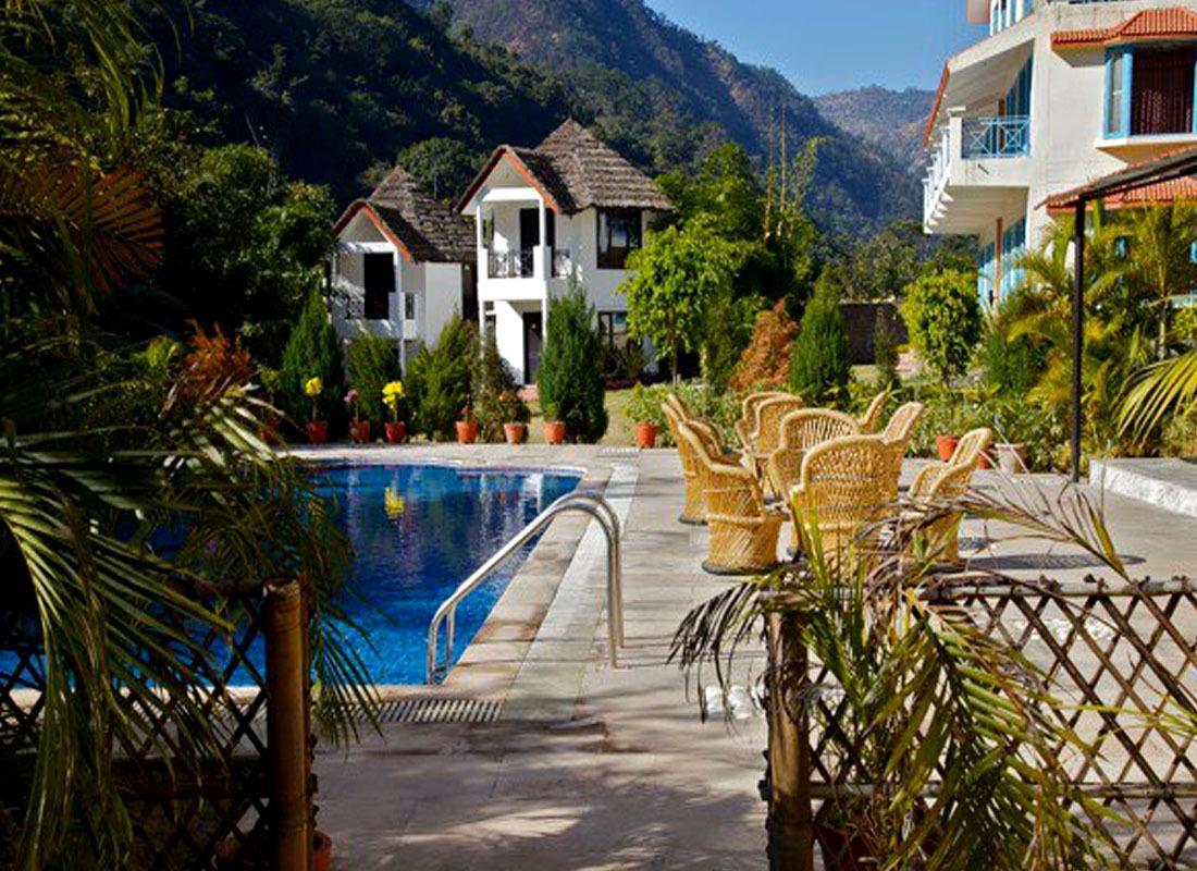 Hotel Sattva Retreat Rišikéš Exteriér fotografie